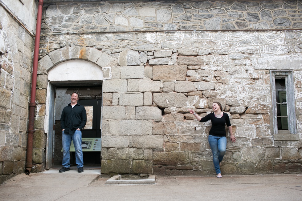 Philadelphia Engagement Photographer - Eastern State Penitentiary Photo