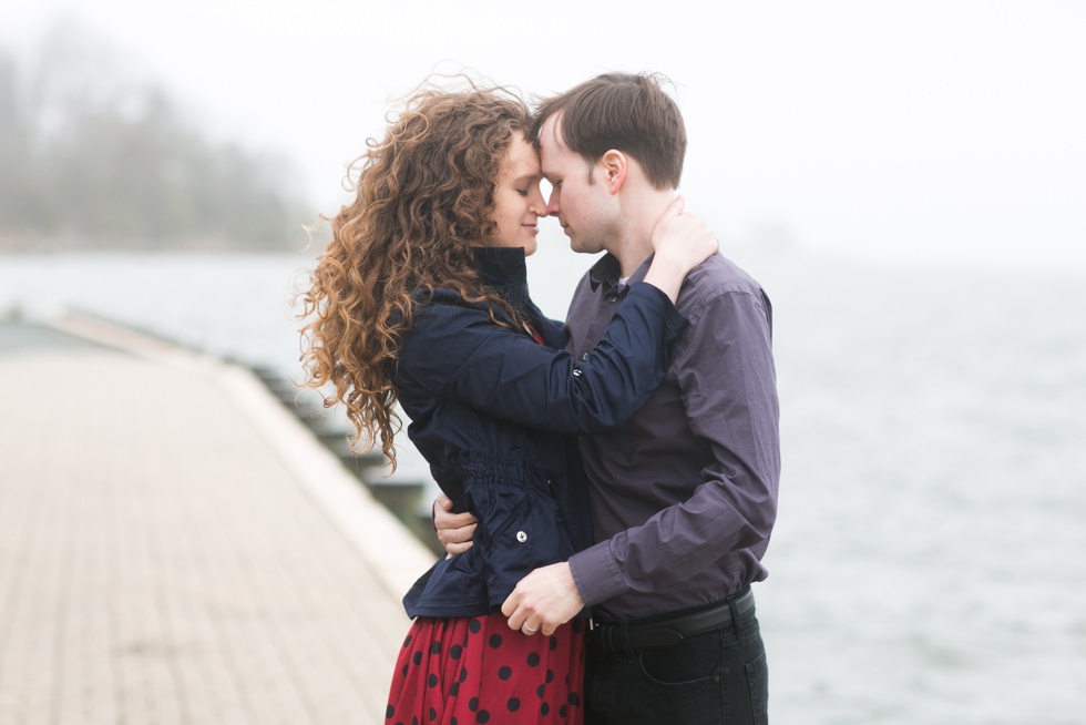 South River Annapolis Engagement Photographer - Rainy Engagement