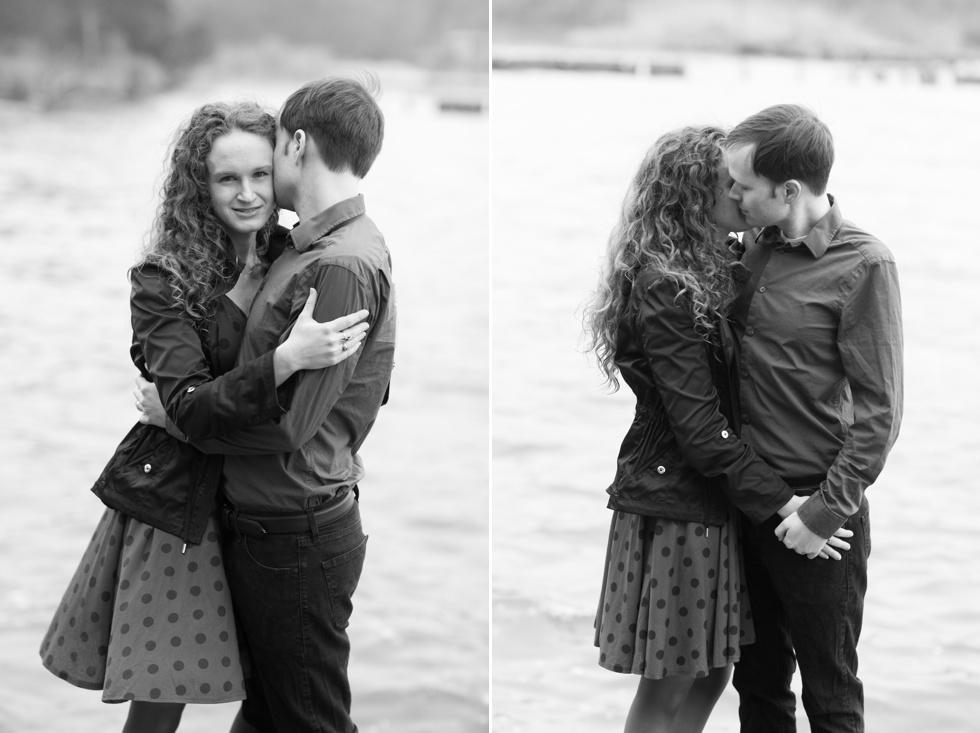 South River Engagement Photographer - Rainy Engagement Session