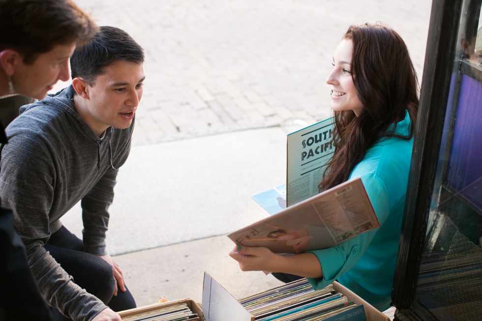 City Dock Coffee Lifestyle Engagement Session - Maryland Avenue Annapolis Records