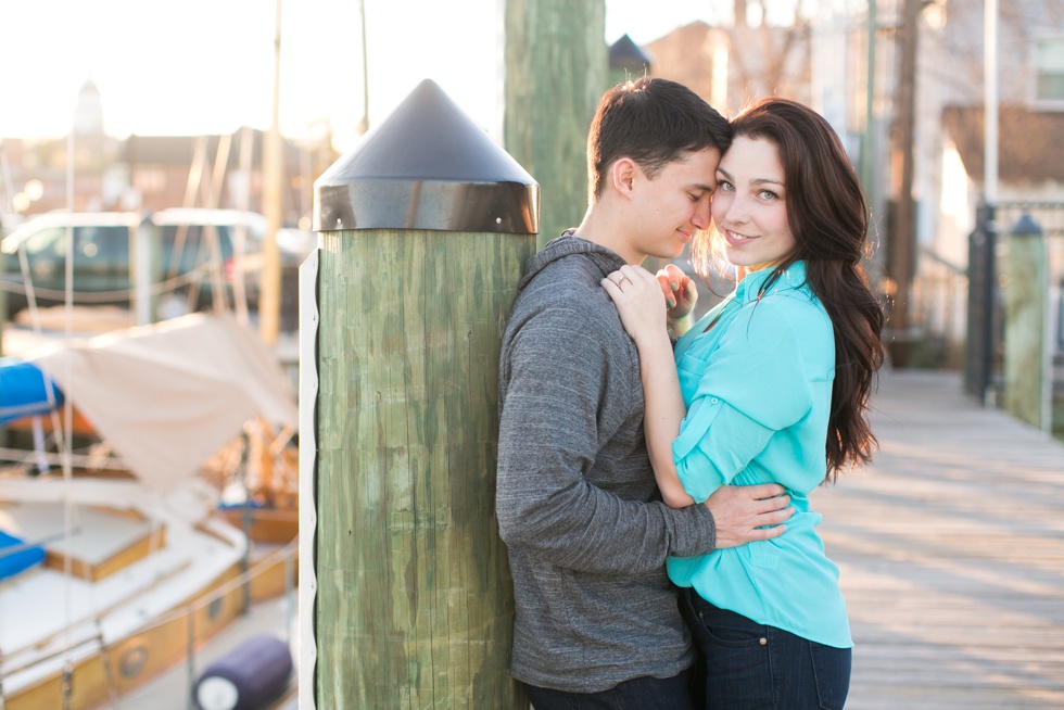 Annapolis Lifestyle Engagement Photographer - California Engaged Couple