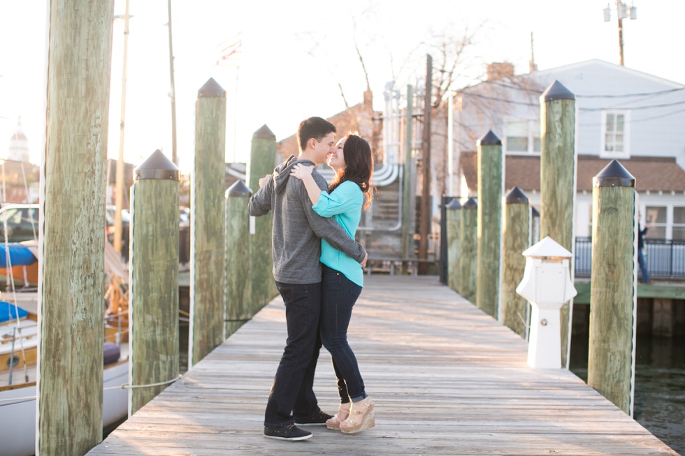 Annapolis Lifestyle Engagement Photographer - California Engaged Couple