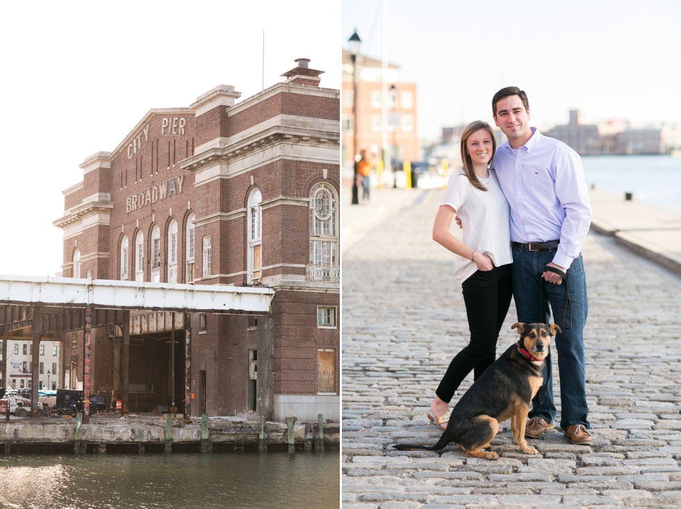 Recreation Pier Underarmour Hotel - Fells Point Engagement Session