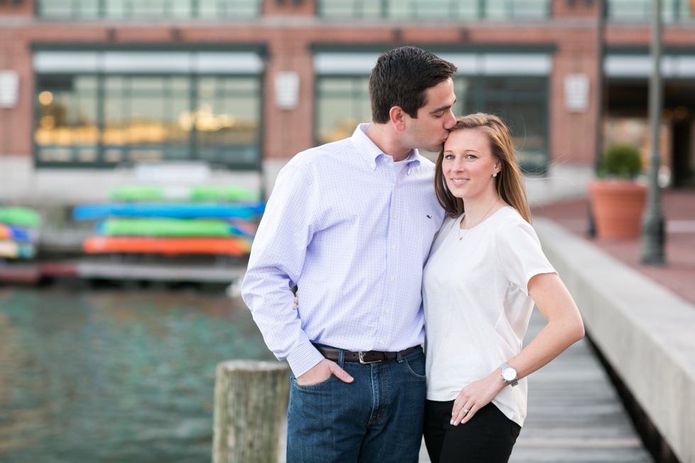 Bond Street Wharf Baltimore Engagement Photographs