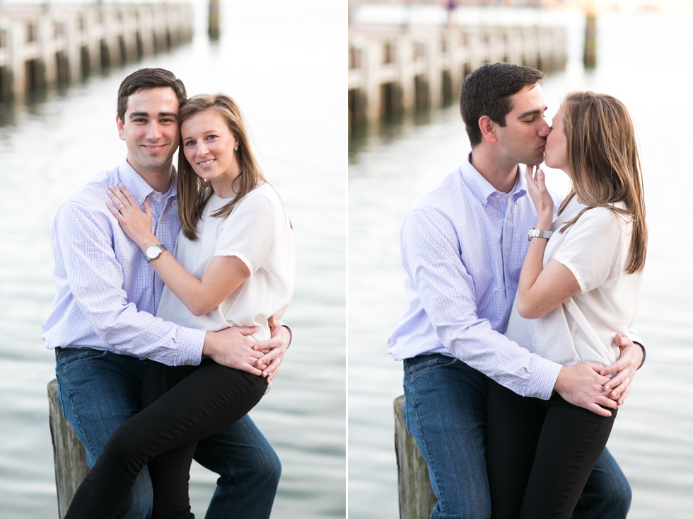 Bond Street Wharf Baltimore Engagement Photographs