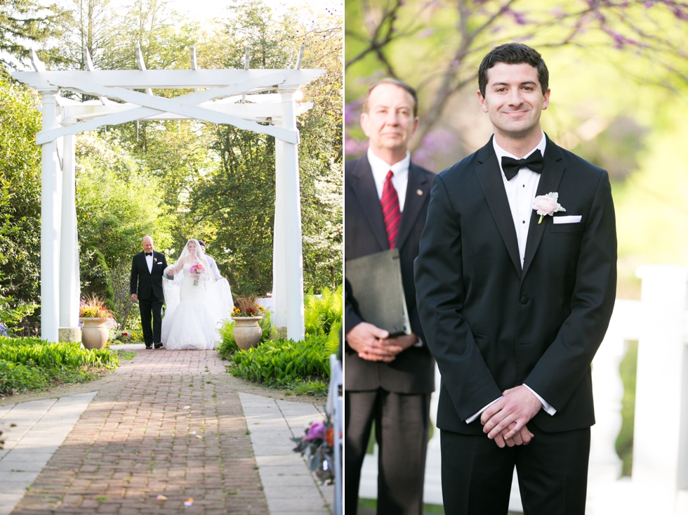 Elkridge Furnace Inn Outdoor Wedding Ceremony