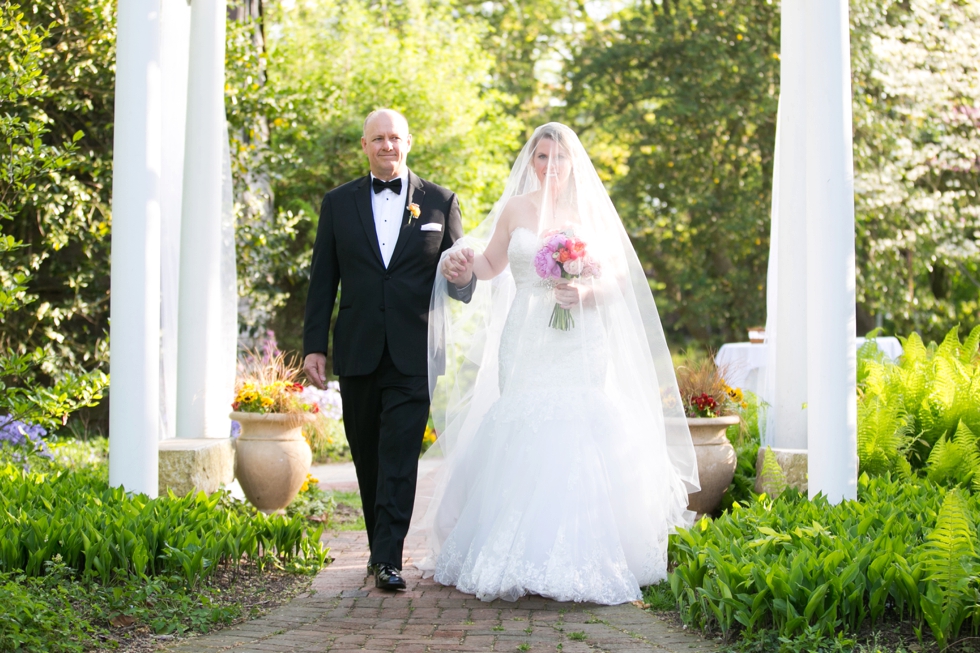 Elkridge Furnace Inn Outdoor Wedding Ceremony