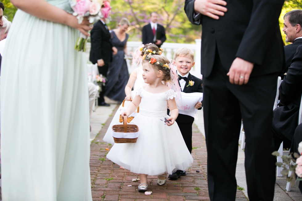 Elkridge Furnace Inn Outdoor Wedding Ceremony