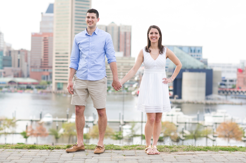 Baltimore JCrew engagement outfit