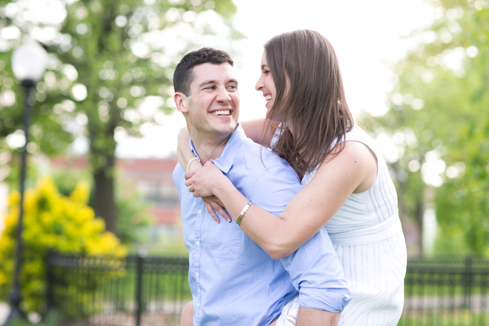 Federal Hill Engagement Photographer