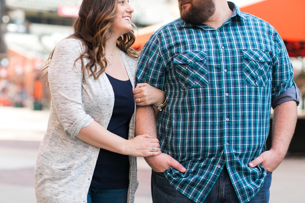 Camden Yards - Philadelphia Engagement Photographer