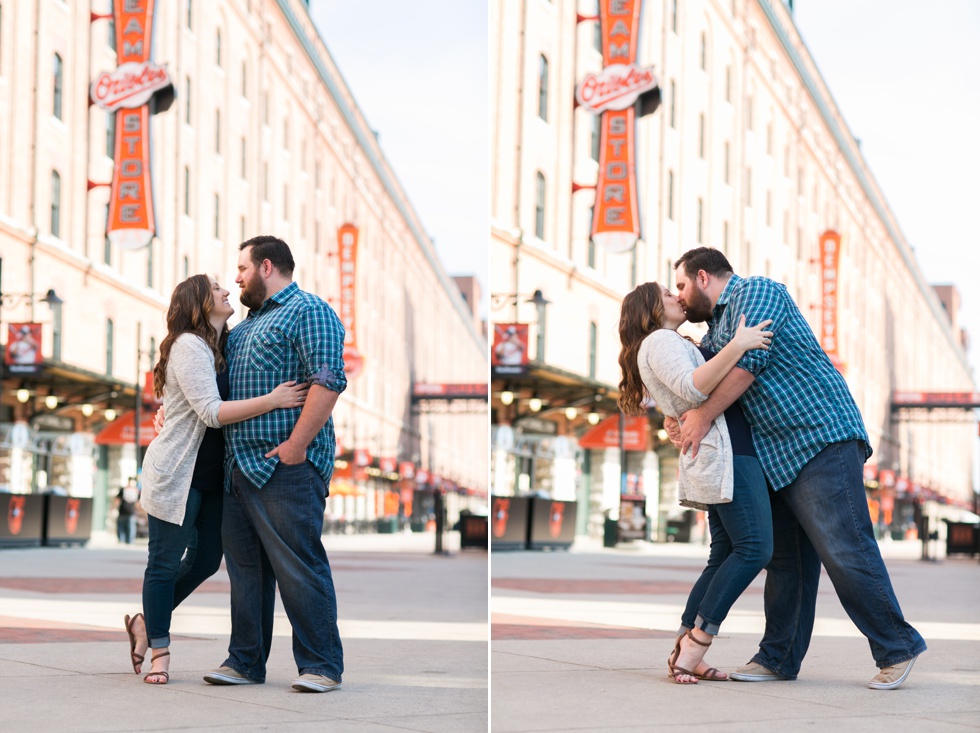 Engagement Session at Camden Yards 