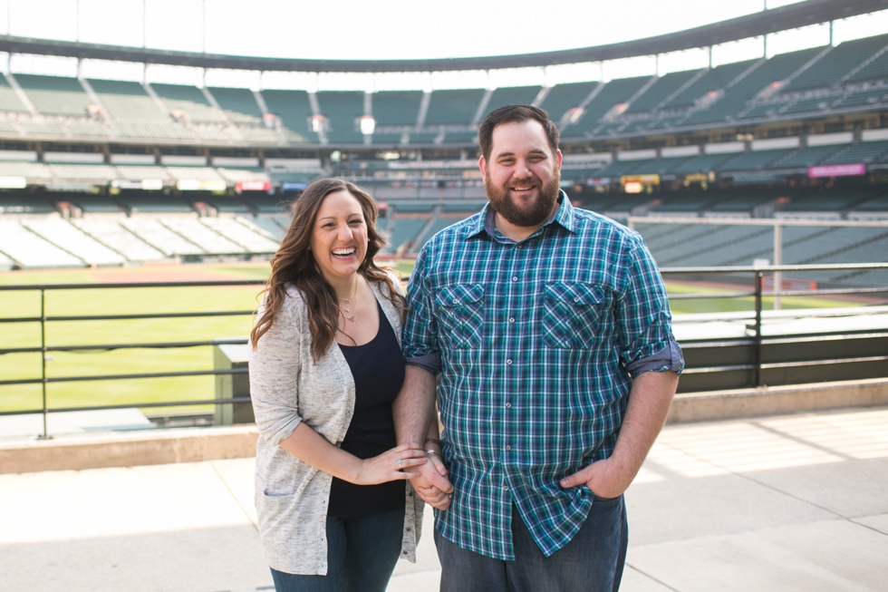 Philadelphia engagement photos  - Ball Park