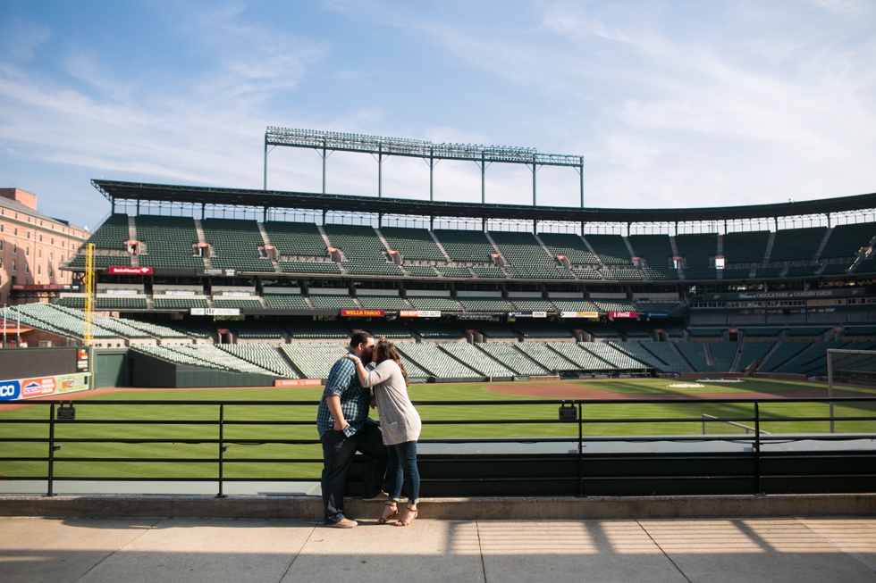 Philadelphia engagement photos  - Ball Park