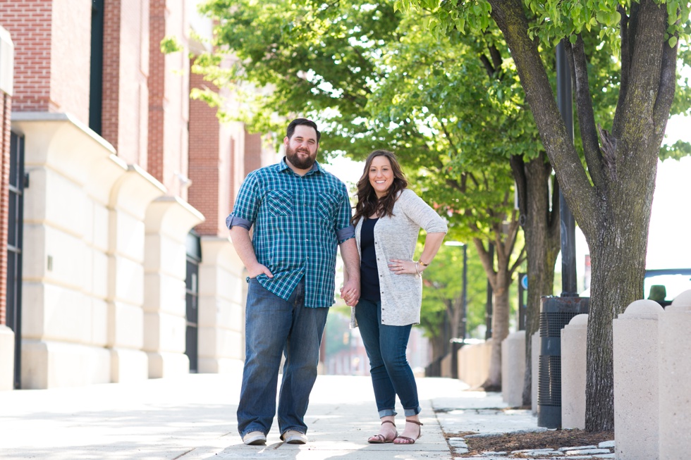 Philadelphia engagement session  - Ball Park