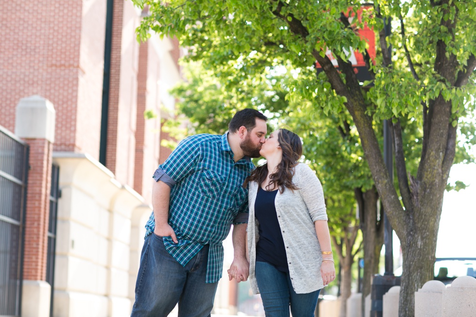 Philadelphia engagement session  - Ball Park