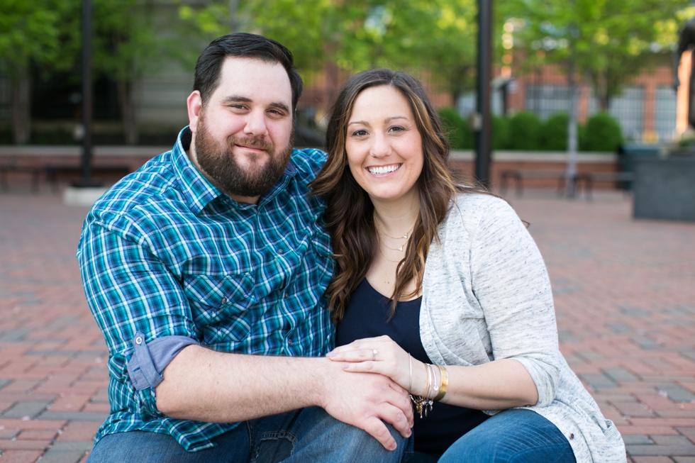 Camden Yards engagement photography