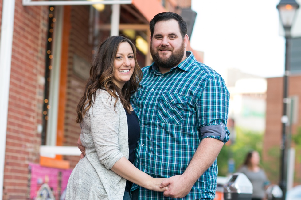 Camden Yards engagement photos