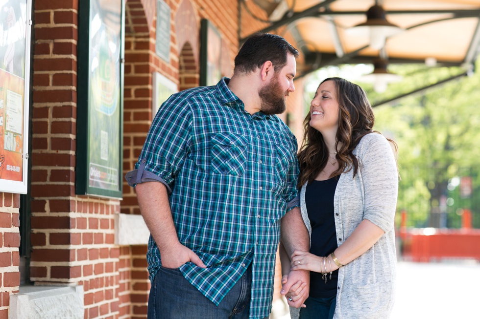 Philadelphia engagement session  - Ball Park