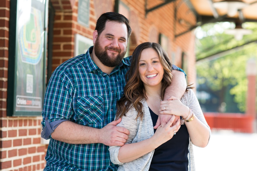 Philadelphia engagement session  - Ball Park