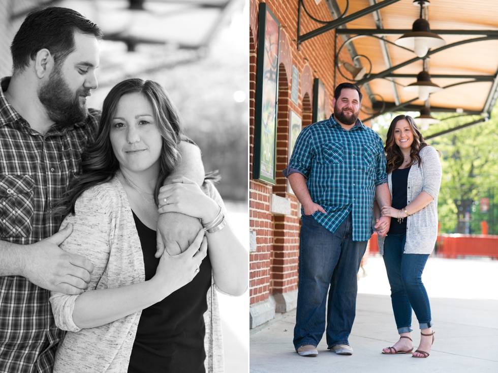 Philadelphia engagement session  - Ball Park