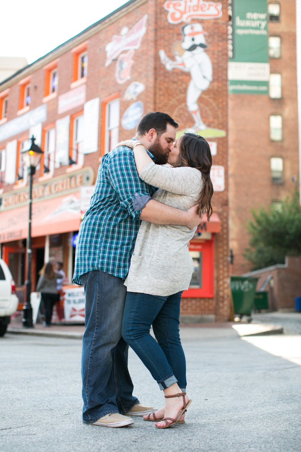 Engagement Session at Camden Yards 