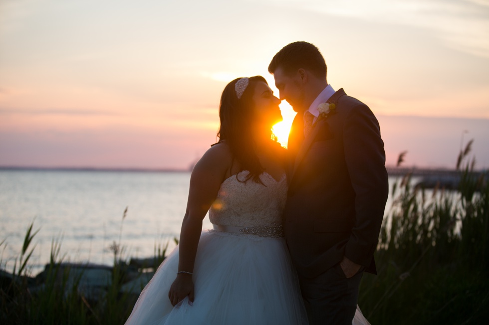 Bay Bridge Wedding Photographs - Lazaro Gown