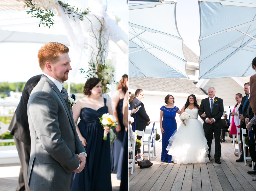 Bay Bridge Wedding Ceremony