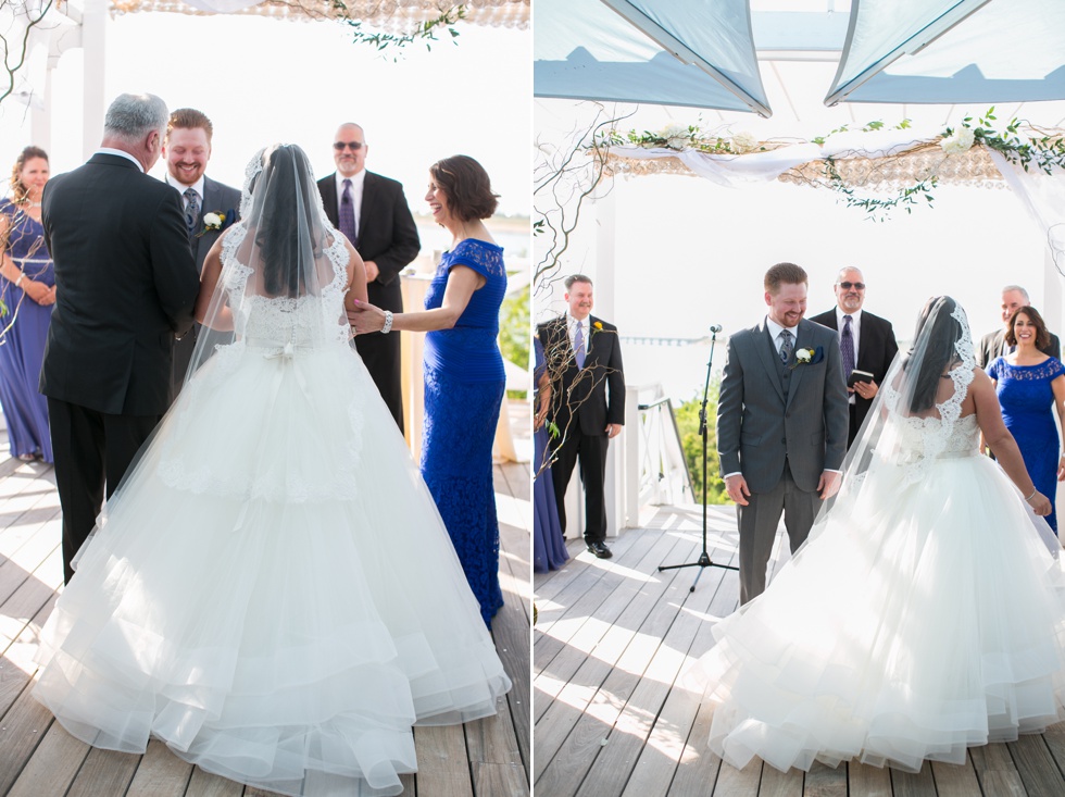 Bay Bridge Wedding Ceremony