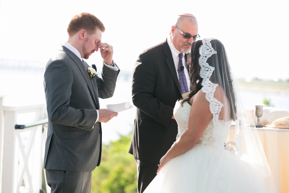 Bay Bridge Wedding Ceremony