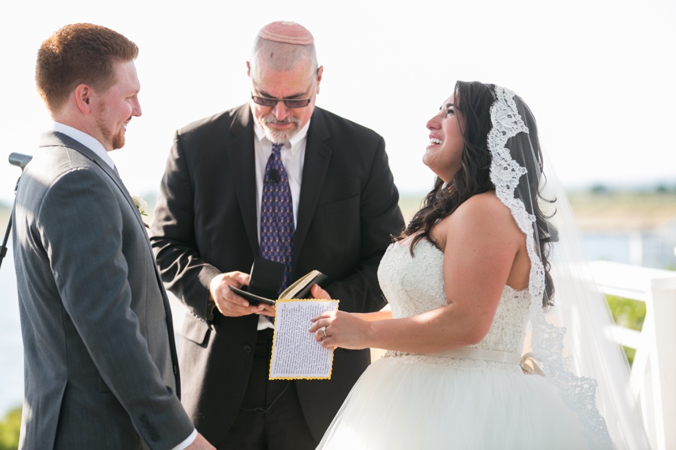 Bay Bridge Wedding Ceremony