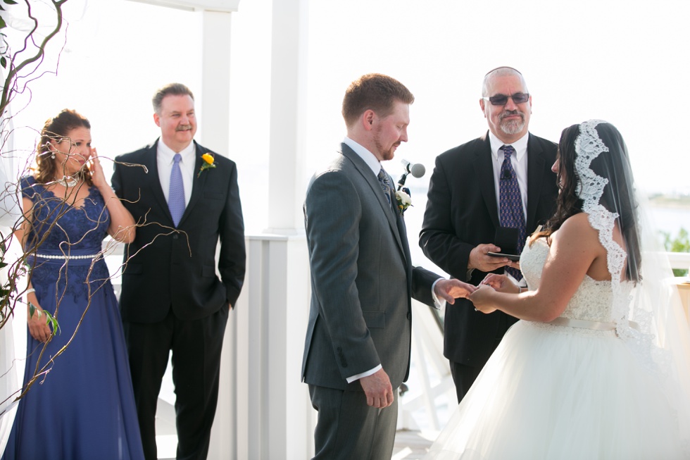 Bay Bridge Wedding Ceremony