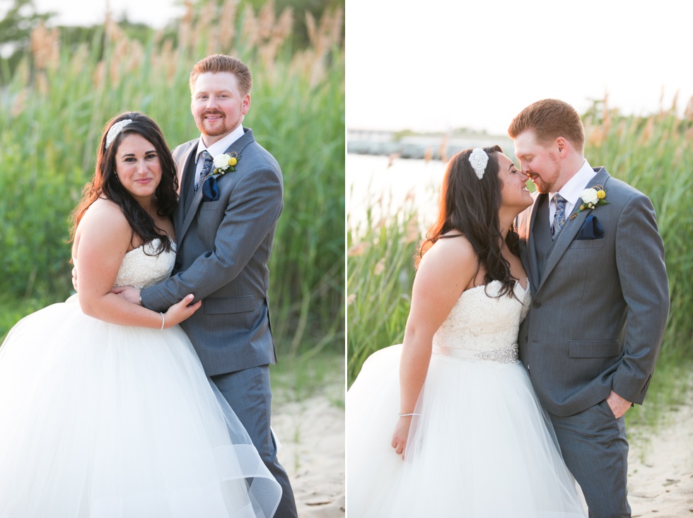 Eastern Shore Bride and Groom