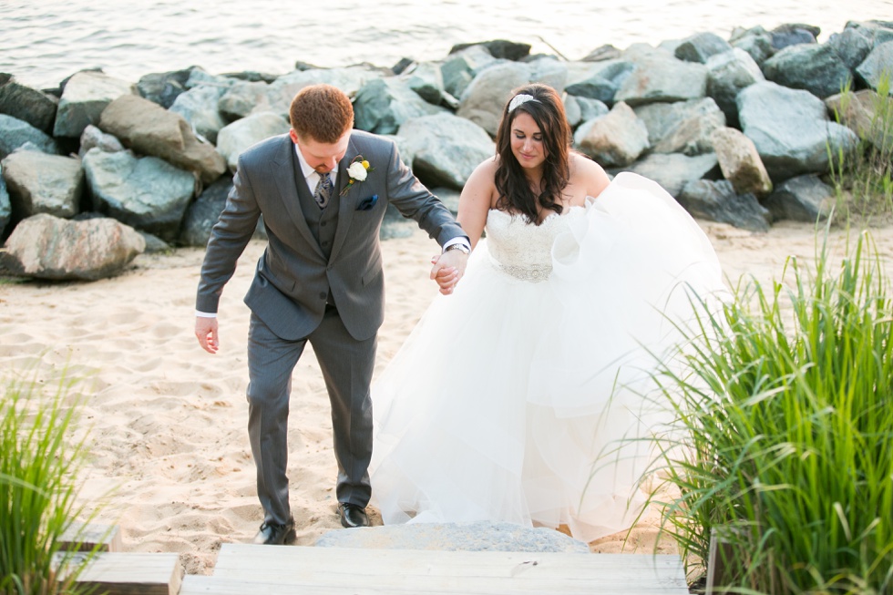 Beach Wedding Photographer - Lazaro Gown