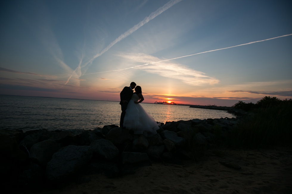 Bay Bridge Wedding Photographer - Lazaro Gown