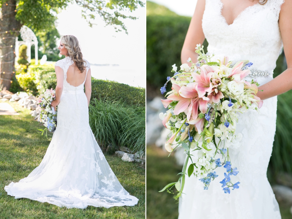 Maryland Floral Designs - Chesapeake Bay Bridal Portrait