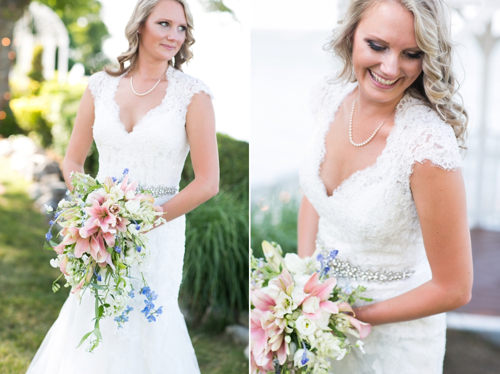 Maryland Floral Designs - Chesapeake Bay Bridal Portrait