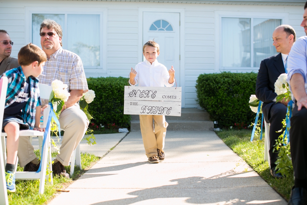 Chesapeake Bay outdoor Ceremony