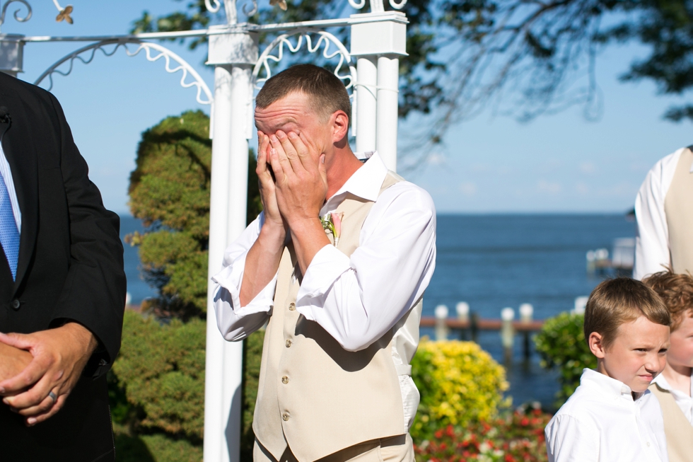 Chesapeake Bay outdoor Ceremony