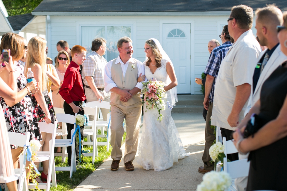 Chesapeake Bay outdoor Ceremony