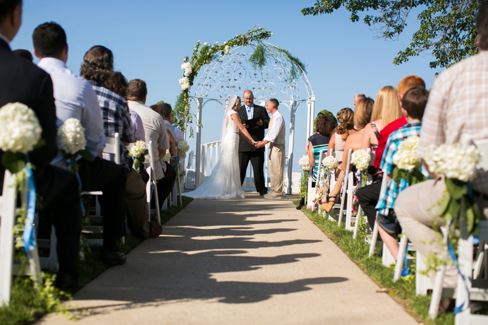 Chesapeake Bay outdoor Ceremony