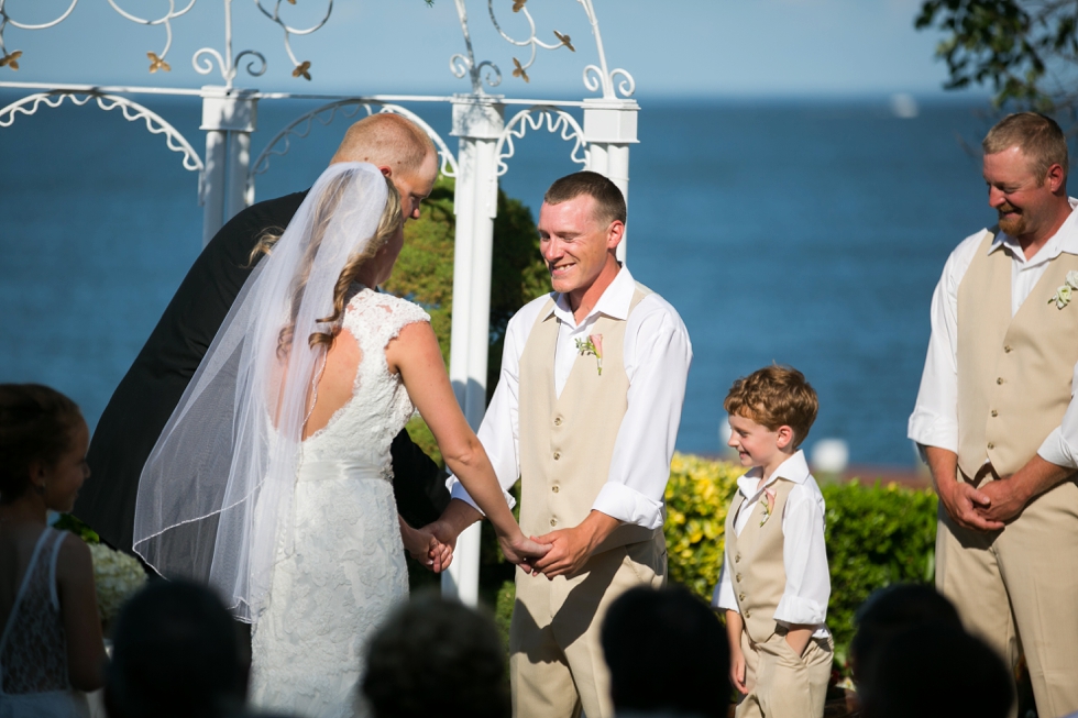 Chesapeake Bay outdoor Ceremony