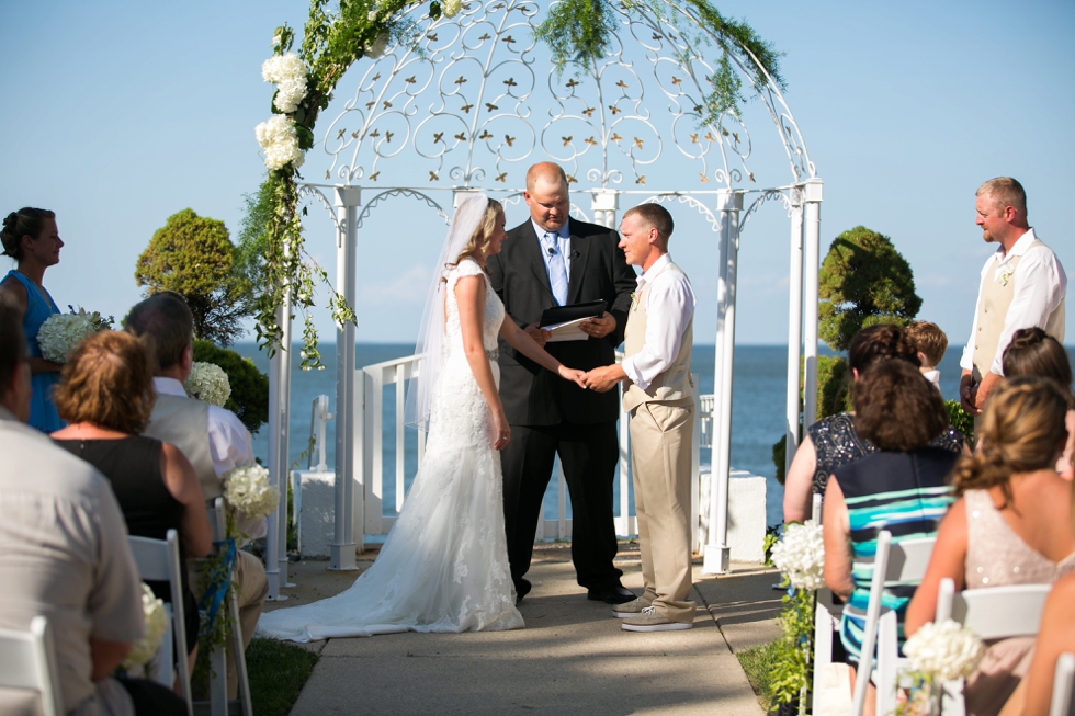 Chesapeake Bay outdoor Ceremony