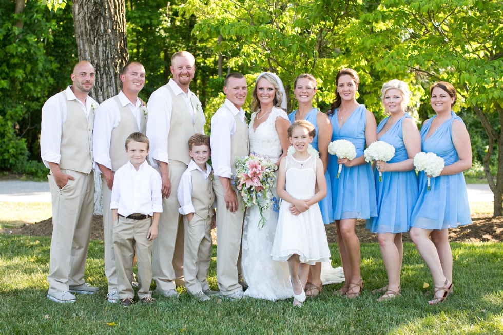 Chesapeake Bay Maryland Wedding Party