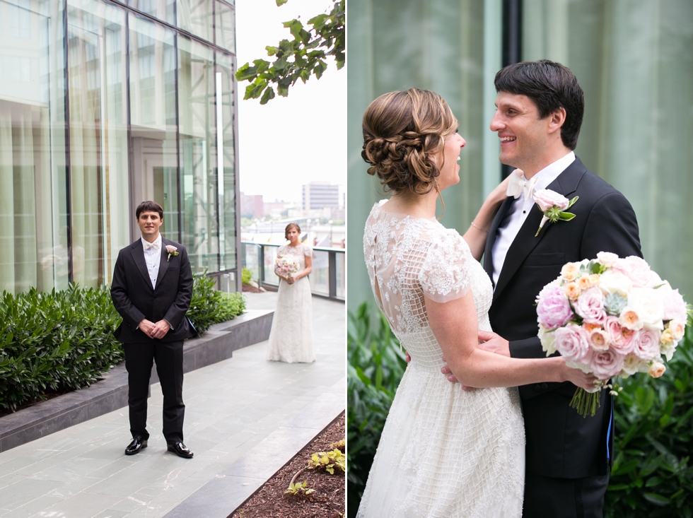 Four Seasons wedding photographer - First Look