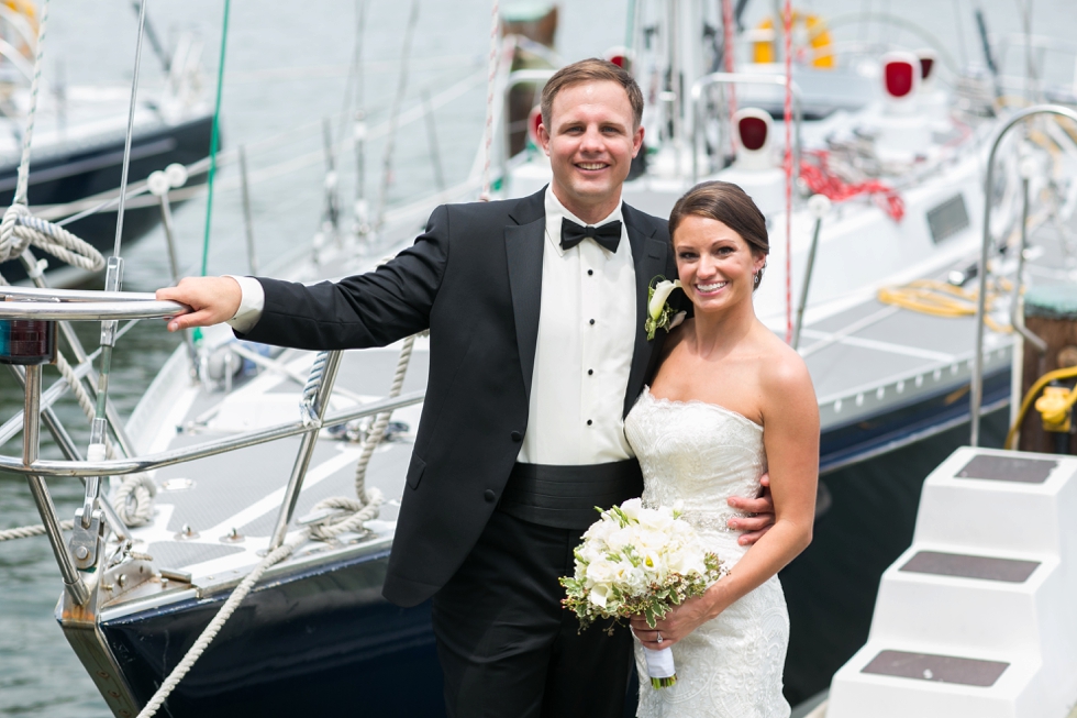 Waterfront Wedding at the Naval Academy - Santee Basin