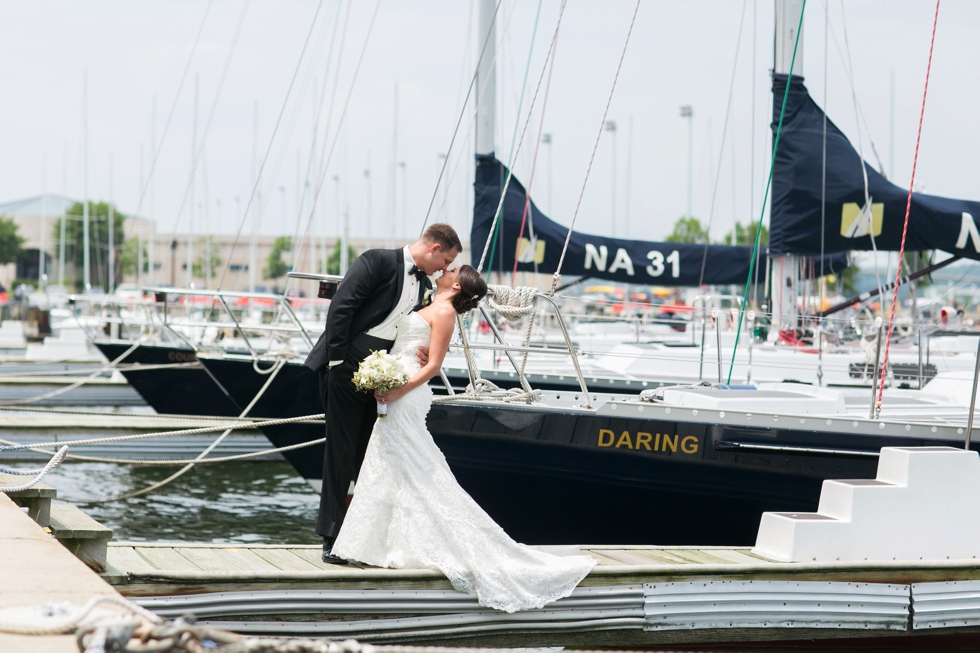 Waterfront Wedding at the Naval Academy - Santee Basin