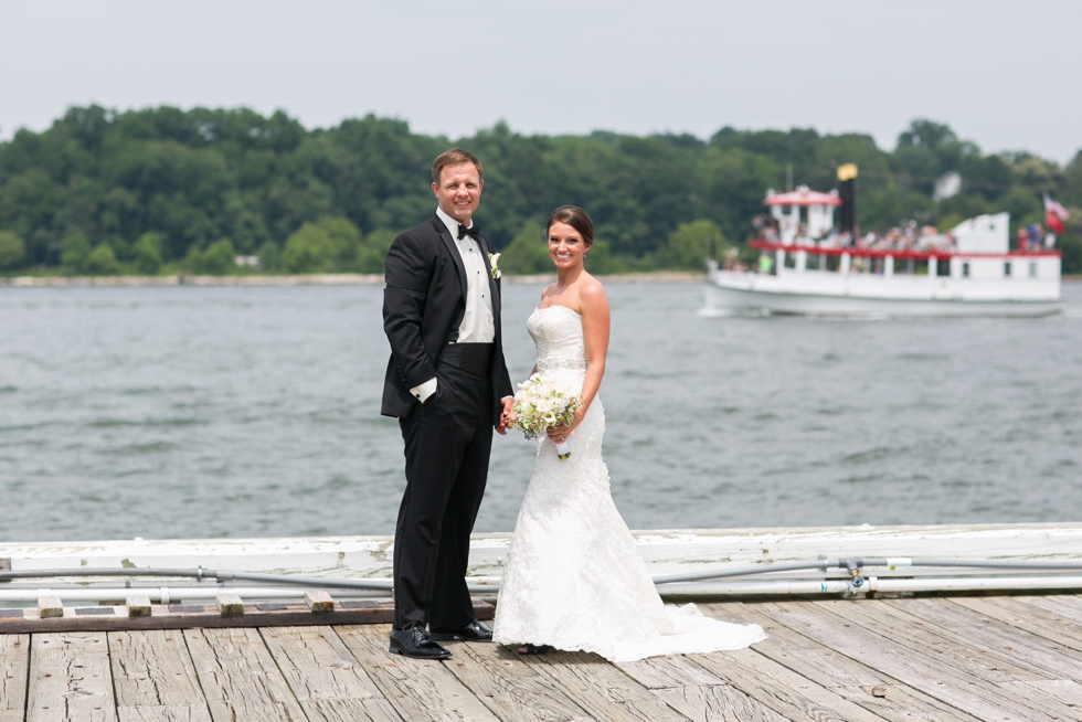 Waterfront Wedding at the Naval Academy - Santee Basin