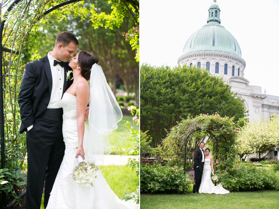 Buchanan Garden USNA wedding Photographer