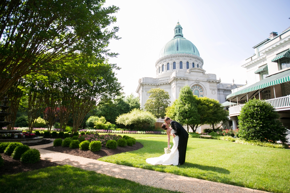 Buchanan Garden USNA wedding Photographer